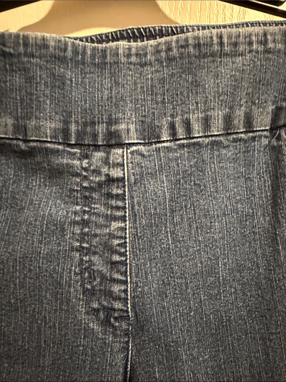 Ruby Rd. Blue Stretch Denim Pull-On Jeans - Picture 3 of 8
